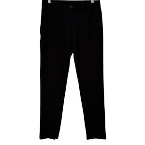 BYLT Basics Black Every Day Tapered Performance Chino Pants Mens S
